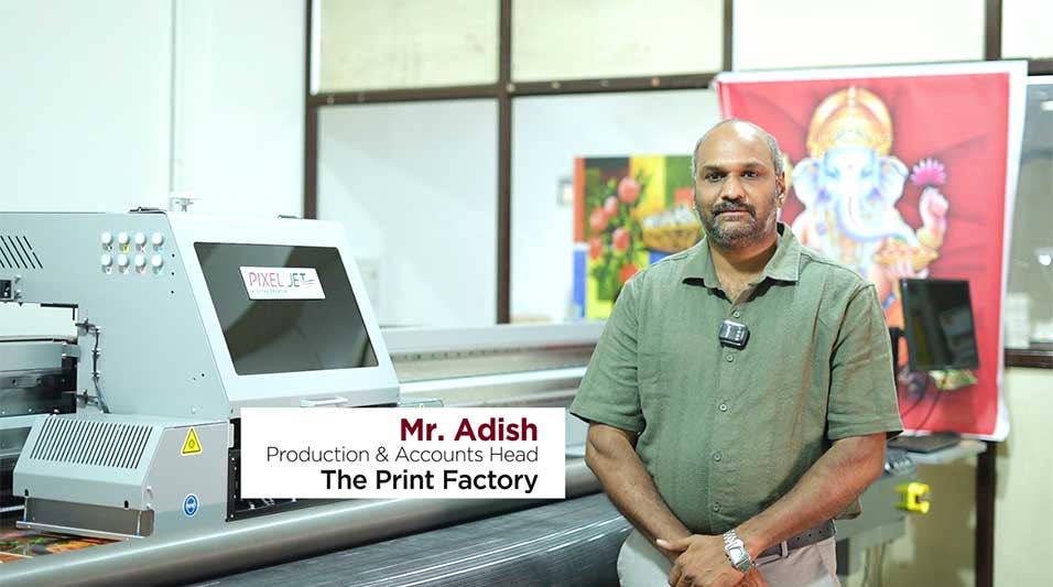 Print Factory Praises Pixeljet® POWERPRO Hybrid Printer