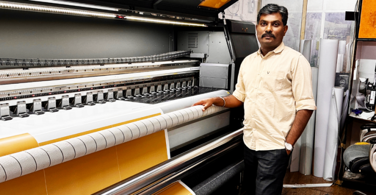 Hyderabad’s SV Digital fuels fabric printing with Pixeljet® LEO 3200